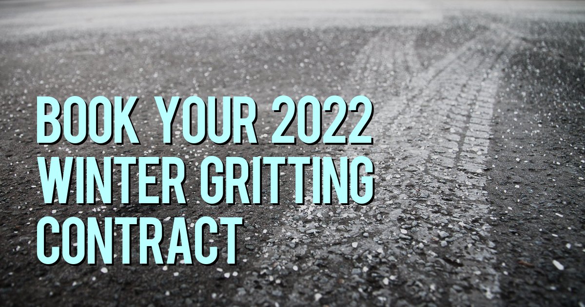 Book Your 2022 Winter Gritting Contract