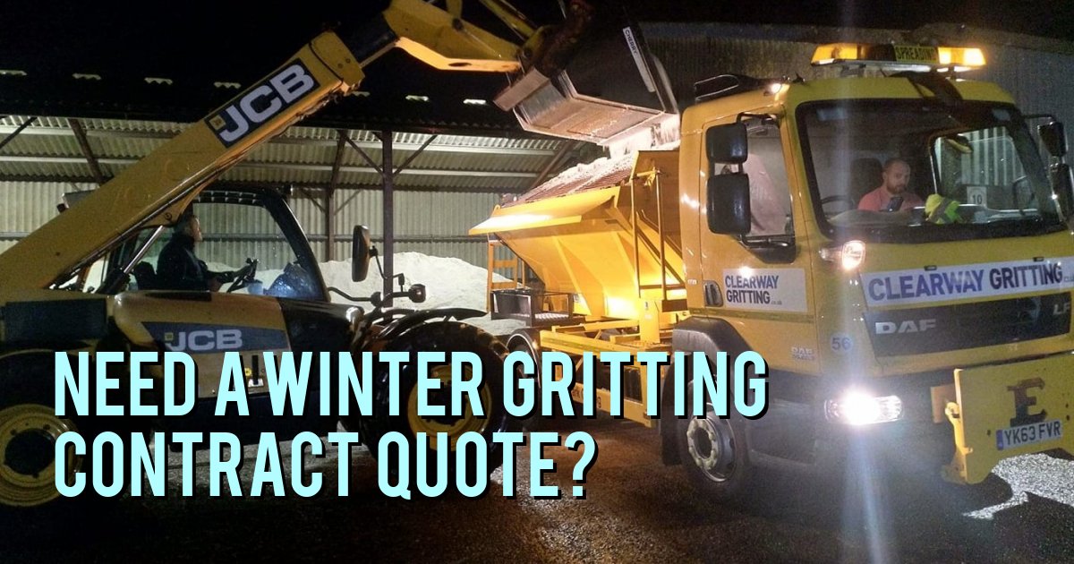 Need a Winter Gritting Contract Quote?
