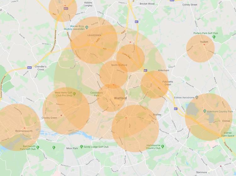 Watford Winter Gritting Coverage