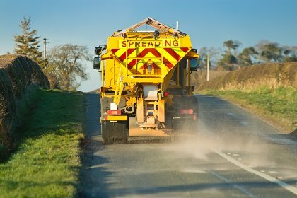 Winter gritting services