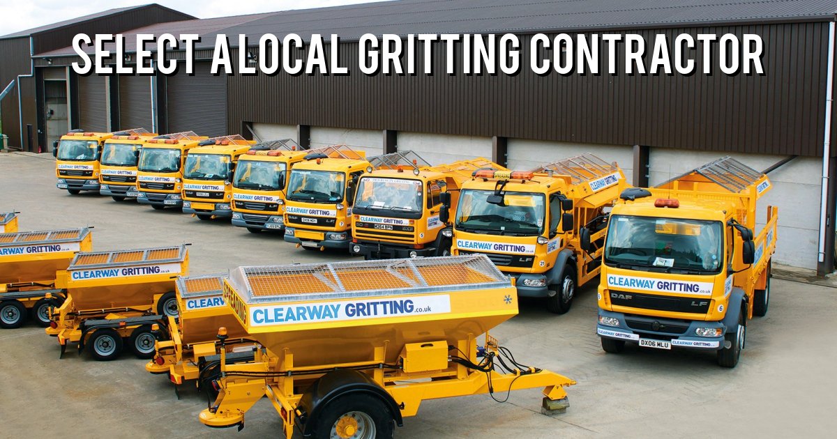 Select a Local Gritting Contractor
