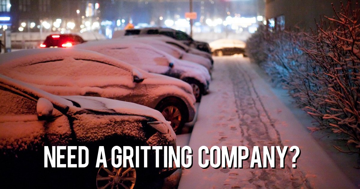 Need a gritting company?