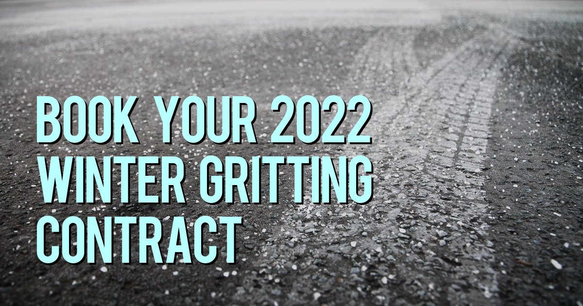 Book Your 2022 Winter Gritting Contract